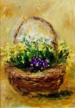 馬裡 Fe 羅梅羅 坎波 Cesta Con Flores 馬裡 Fe 羅梅羅 坎波 Cesta Con Flores